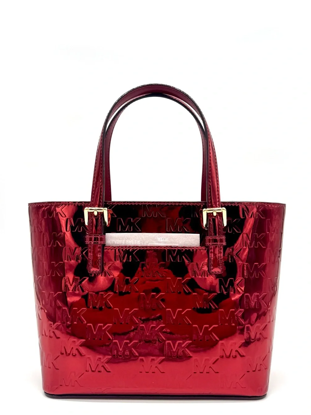 Michael Kors Jet Set Travel XS TZ Tote Bag Cherry